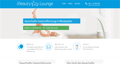 Desktop Screenshot of haarentfernung-wiesbaden.net